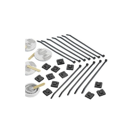 Panduit CABLE TIE MOUNT AND EPOXY KIT, 10/PK, PK 10 EMSK3-1-X0